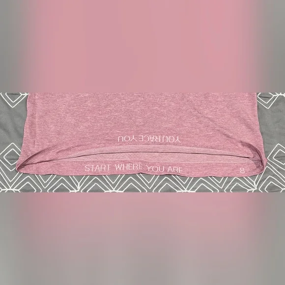 SOLD!!!!!   Lululemon Swiftly Tech Pink Longsleeve Shirt Size 8 - Picture 6 of 7